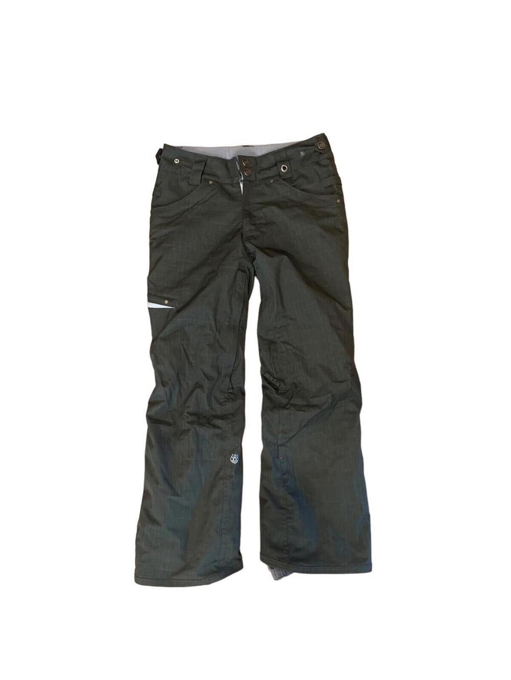Womens 686 InfiDry Snow Ski Snowboard Winter Pants Size Small Gray Thermal 6